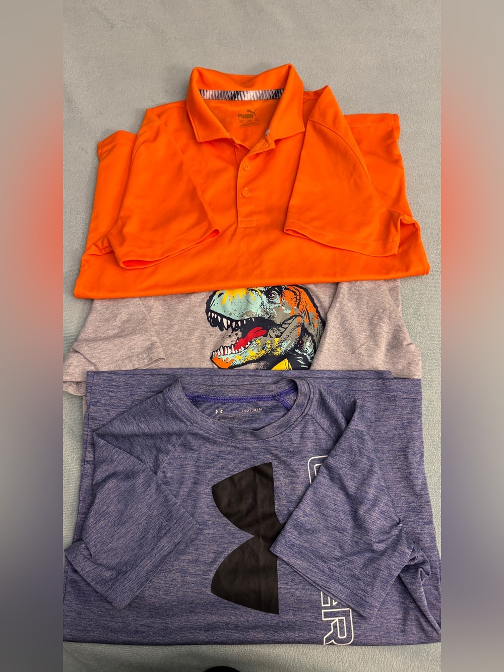 Bundle of 3 boys' shirts